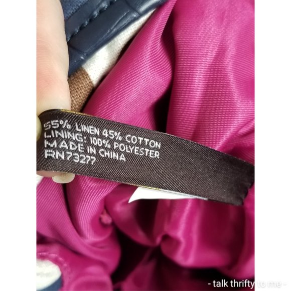 DANA BUCHMAN | Linen Floral Tote - Picture 6 of 7